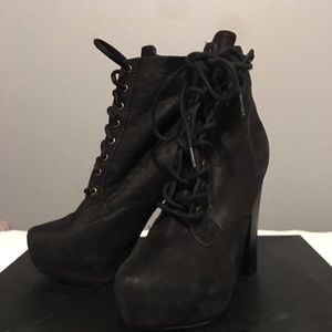 Aldo Lace Up Bootie